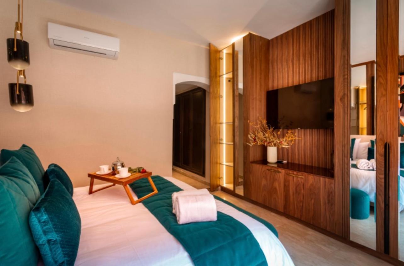 Logement De Luxe Avec Piscine, Hivernage Marakéš Exteriér fotografie