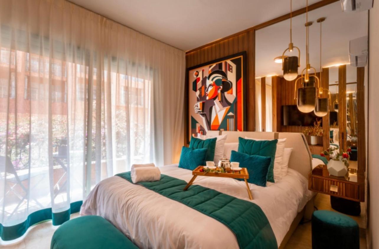 Logement De Luxe Avec Piscine, Hivernage Marakéš Exteriér fotografie